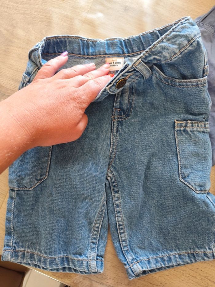 Lot de 3 shorts pantacourts 3 ans - photo numéro 3