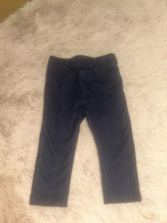 lot de 2 leggings fille 12 mois - photo numéro 3