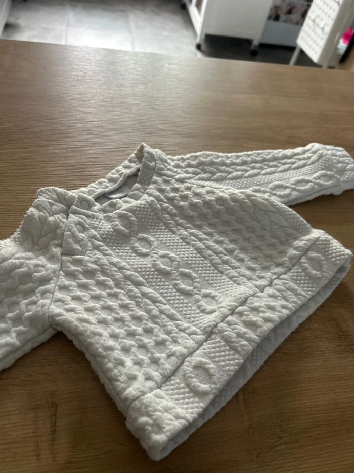 Pull blanc - photo numéro 5