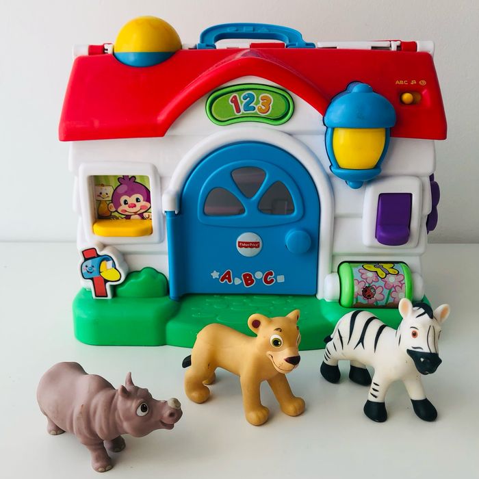 Maison interactive Fisher Price avec animaux