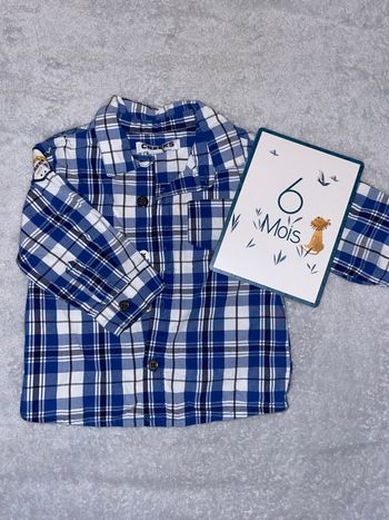 Chemise bébé 6 mois