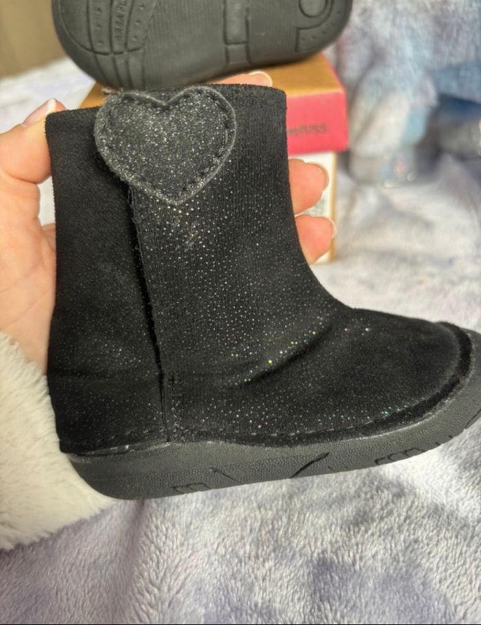 Bottine  noire pailletées - photo numéro 5