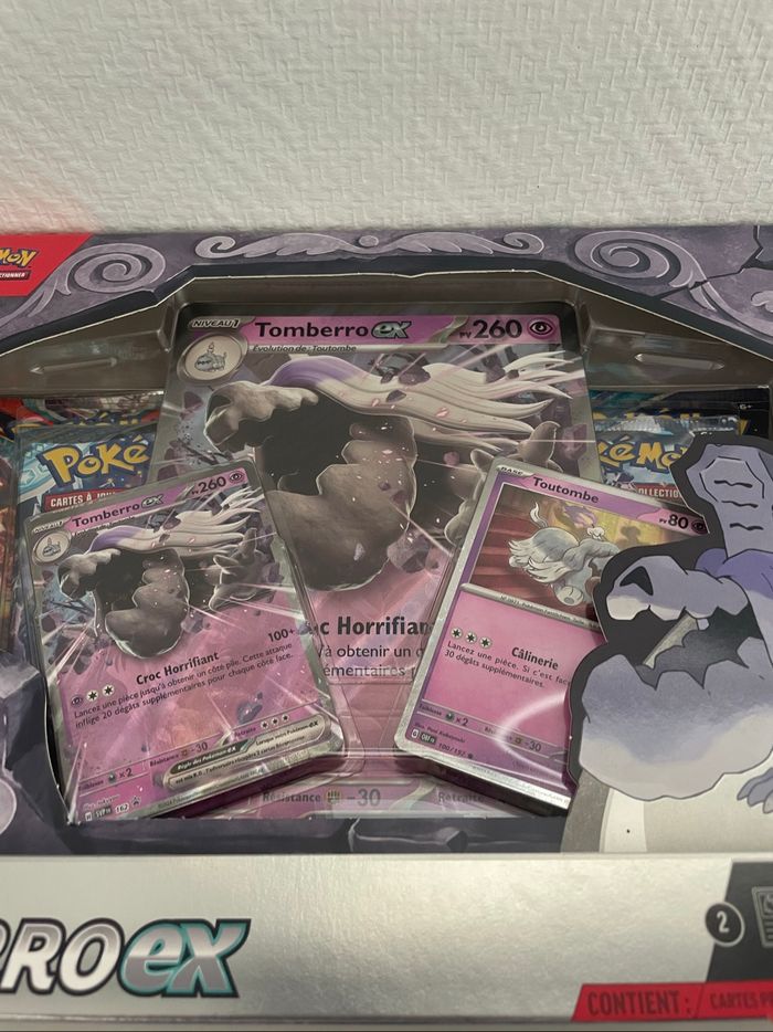 Pokémon coffret tomberro Ex octobre 2024 - photo numéro 2