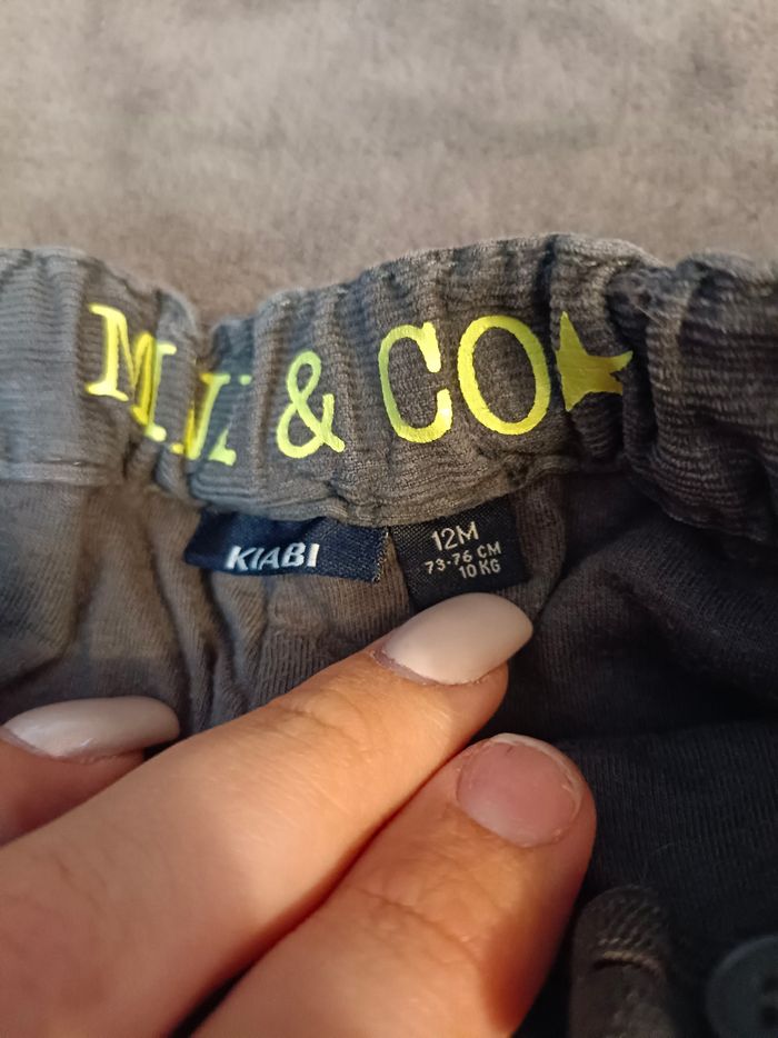 Pantalon effet velours avec une doublure chaude - photo numéro 3
