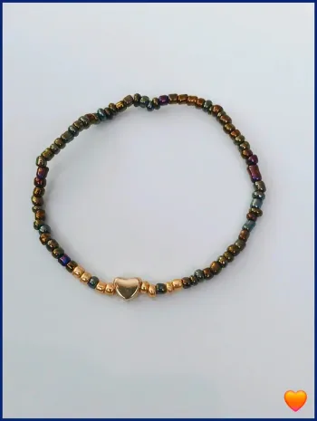 Bracelet perles de rocaille – tendance bohème chic