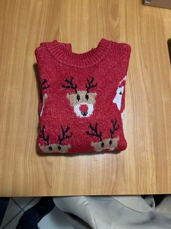 Pull de Noël fille – 10 ans – Kiabi