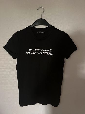 T shirt à écriture