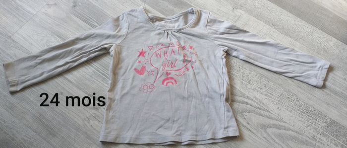 Tshirt manche longue 24 mois