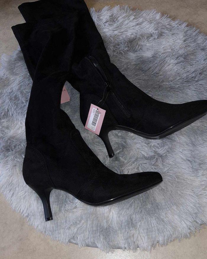 neuves Bottes noires souples femme pointure 38 - photo numéro 7