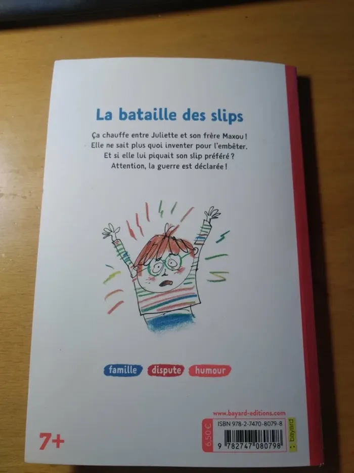 Livre La bataille du Slip - photo numéro 2