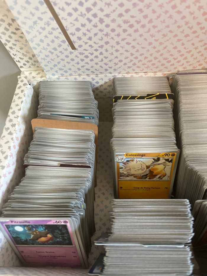 Lot de 500 cartes Pokémon Fr blocEv - photo numéro 2