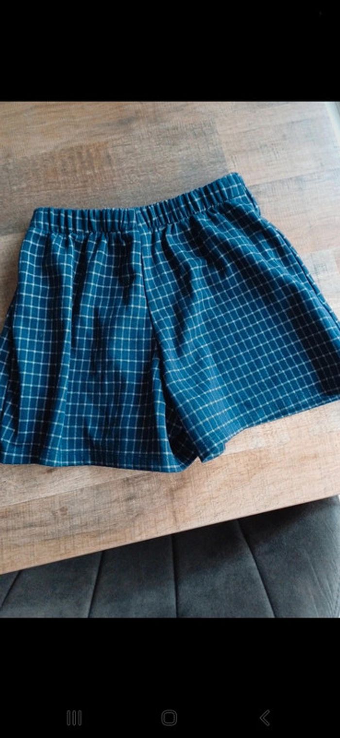 Jupe short à carreaux zara 11 12 ans 152 cm - photo numéro 4