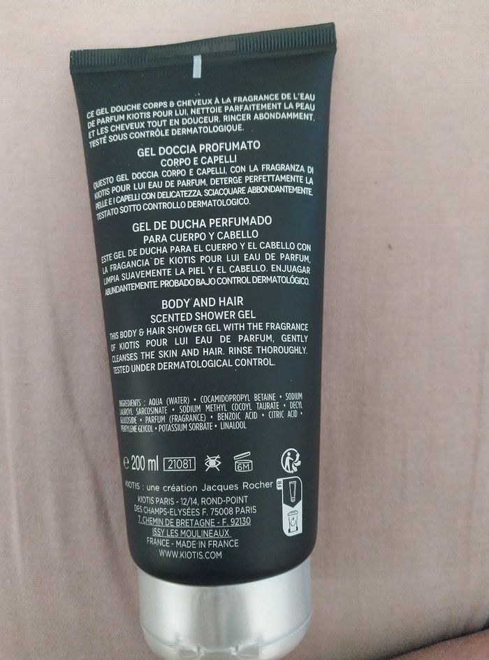 Gel douche pour lui kiotis - photo numéro 2