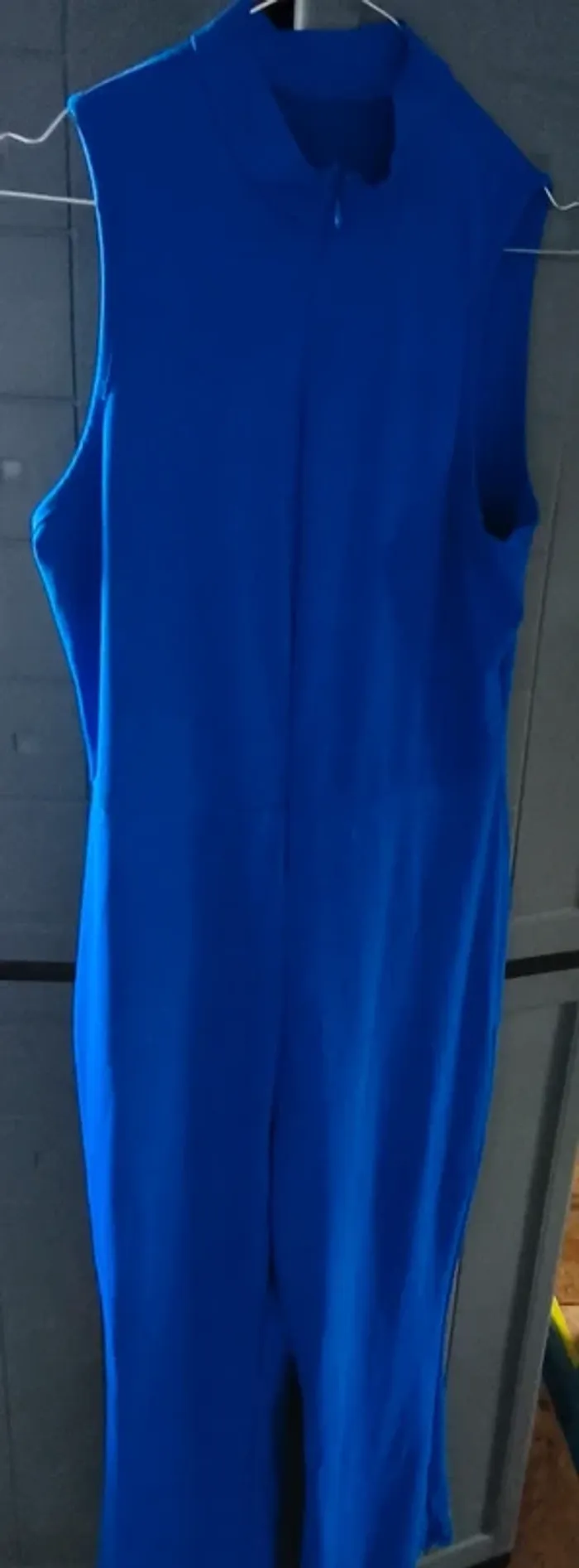 Deux combinaison sans manche couleur bleu - photo numéro 5