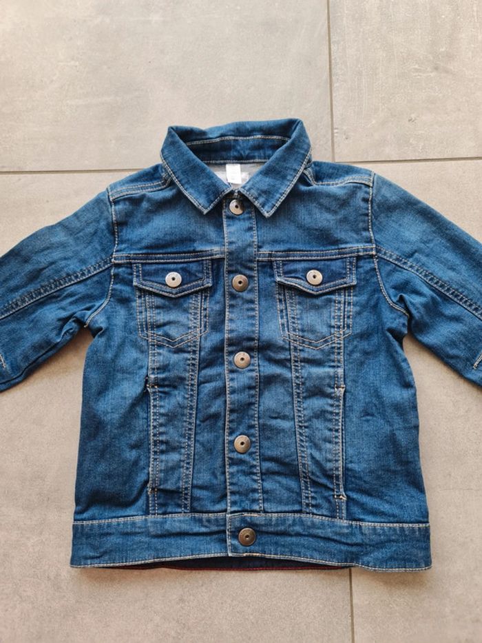 Veste en jeans 8 ans - photo numéro 2