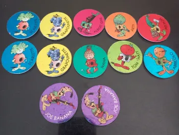 Lot de 10 pogs + 2 slammers Casino