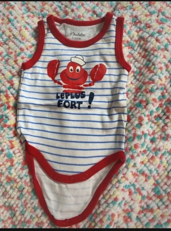 Body débardeur 3 mois été - photo numéro 4