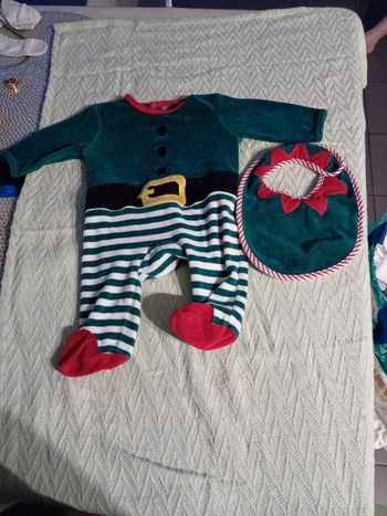 Enssemble pijama bavoir