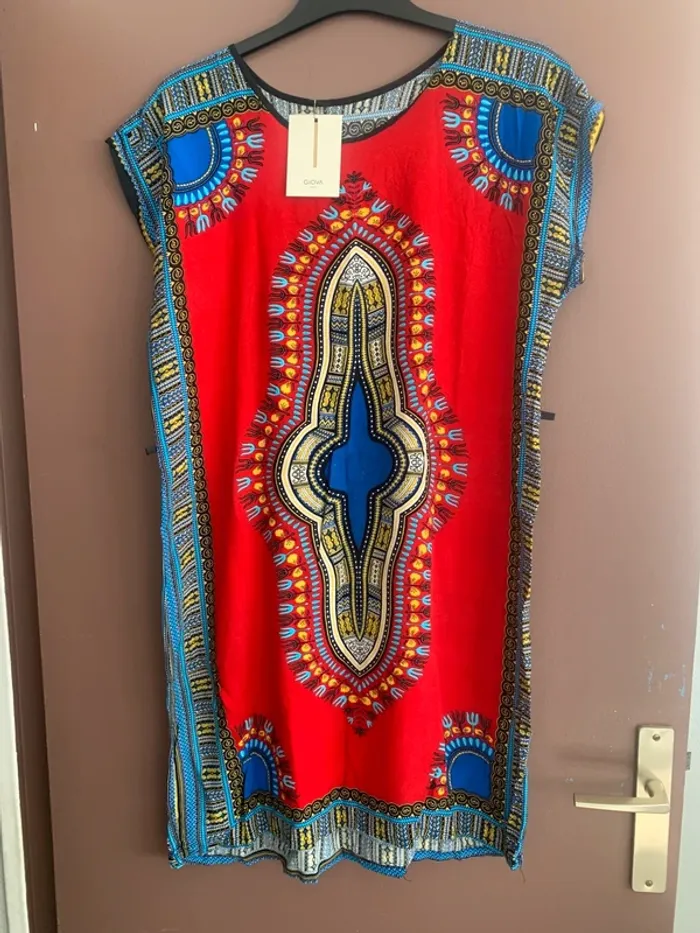 Robe multicolore - Taille unique