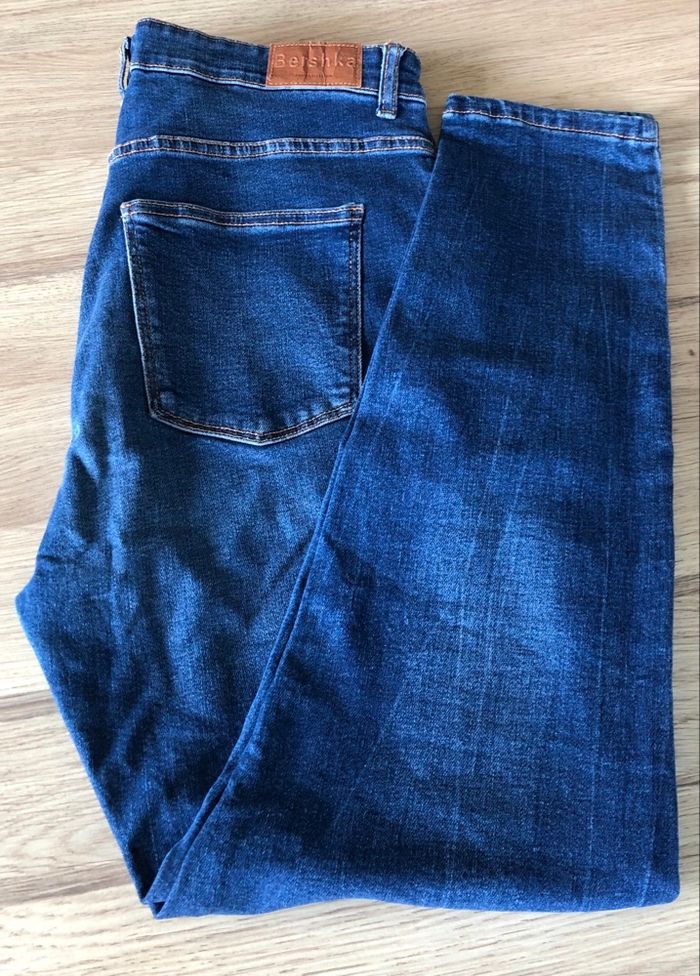 Jeans High Waist Skinny T42 - Bershka - photo numéro 2