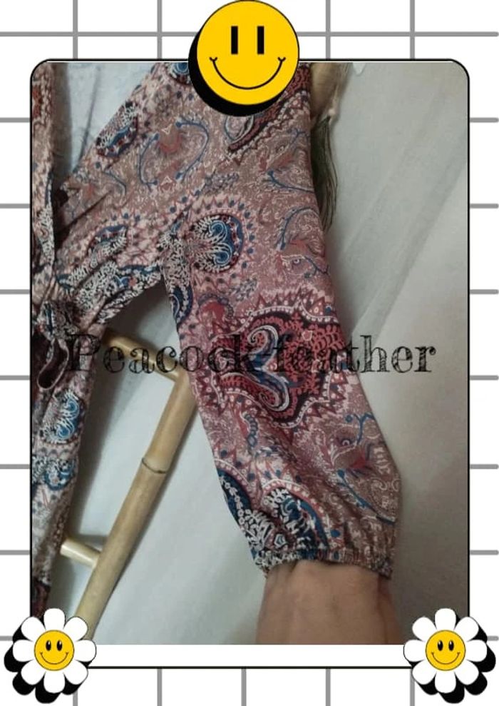 Robe TU beige marron bohème - photo numéro 3