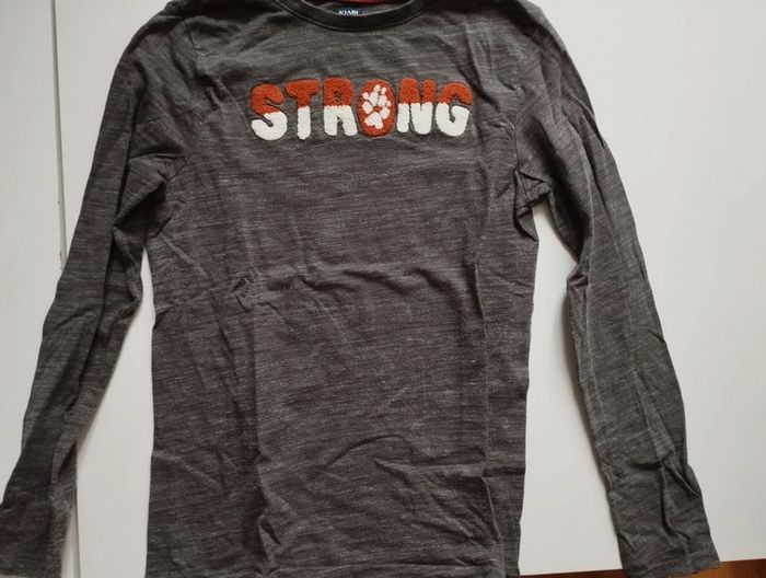 T-shirt manche longue garçon Kiabi