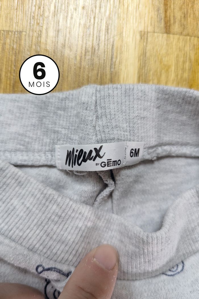Pantalon Jogging Sarouel léger - bébé 6 mois - photo numéro 3