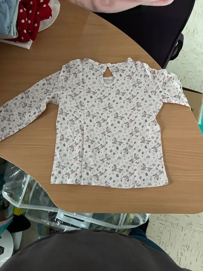 Tee-shirts manche longue licorne - photo numéro 2