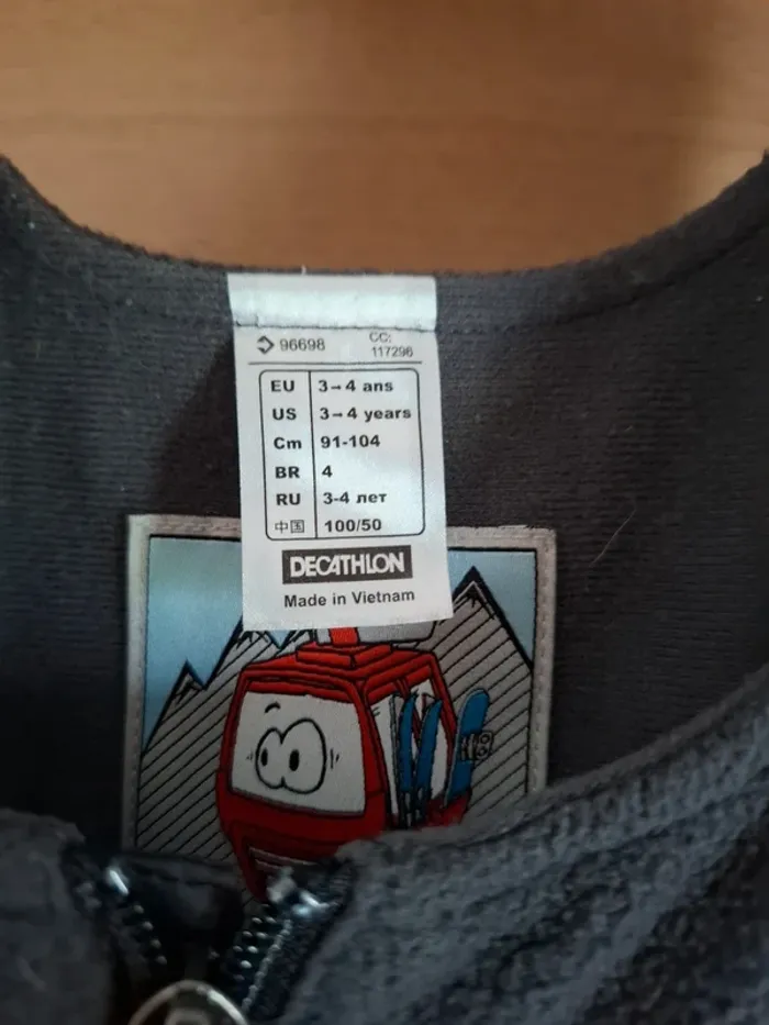 Combinaison de ski 3/4 ans - photo numéro 4