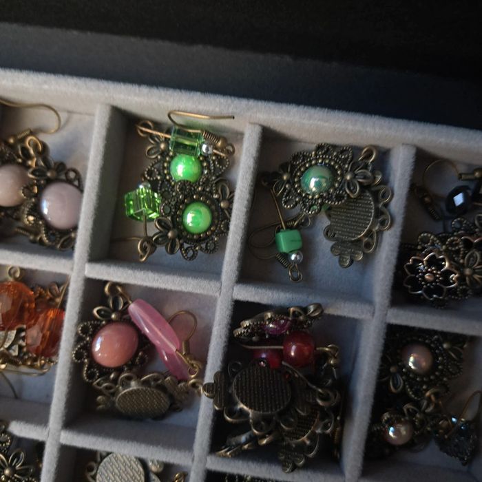 Lot de boucles d'oreilles pendante multicolore - photo numéro 6