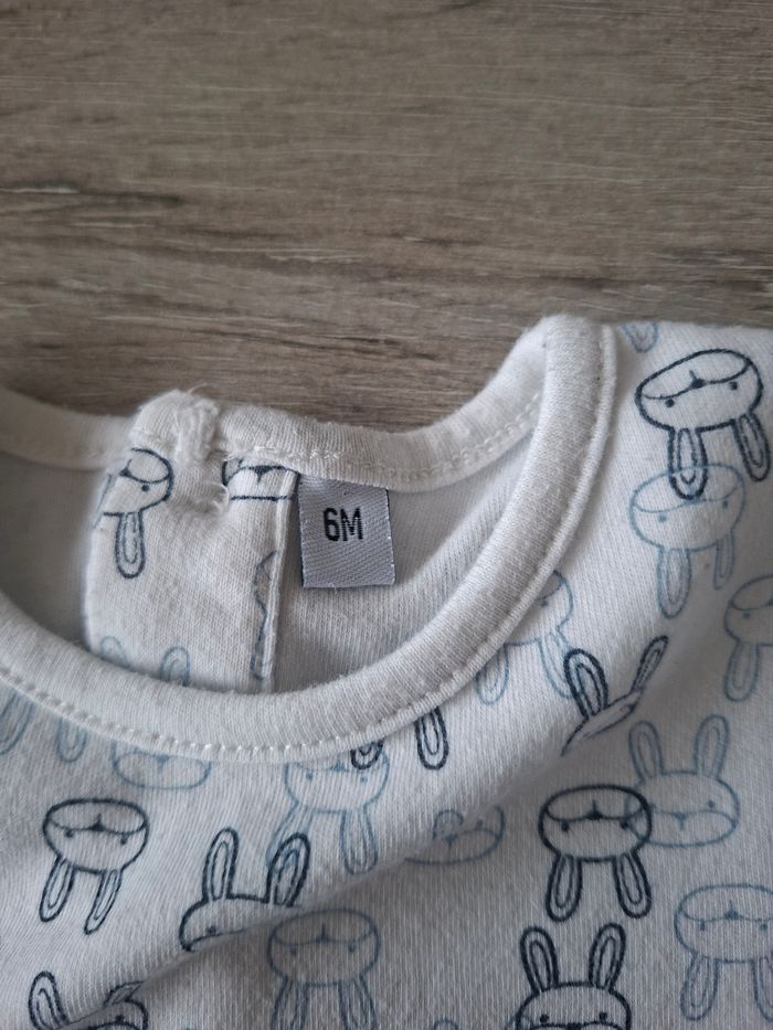 🌷N°15🌷Tee-shirt Longues Manches - 6 Mois🌷 - photo numéro 4