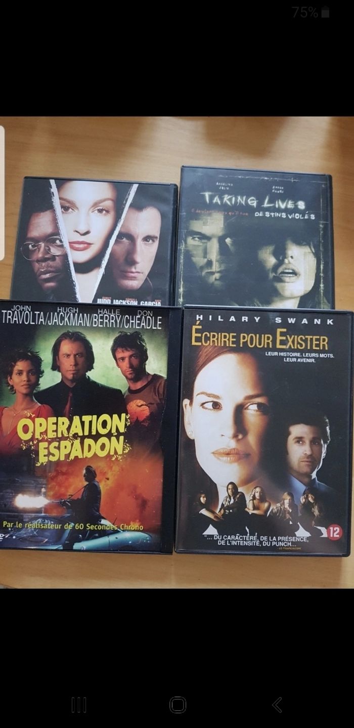 Lot 22 DVD divers - photo numéro 2