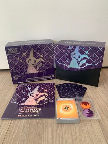 ETB - Coffret Dresseur d’Élite Destinées de Paldea avec goodies