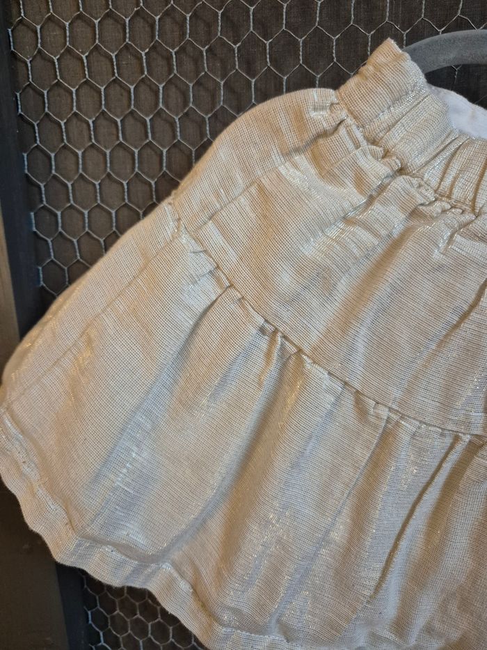 Jupe de cérémonie Sergent Major t. 2/3 ans dorée - photo numéro 7