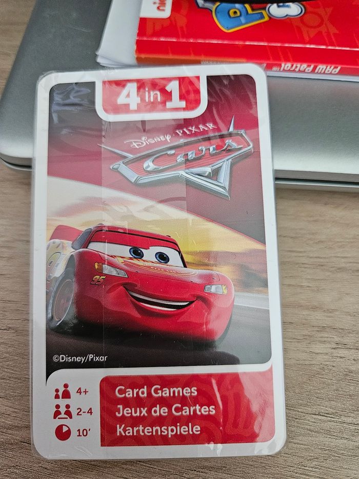 Jeux de cartes Cars