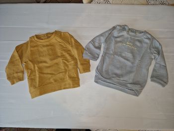 Lot de 2 pulls garçon 6 mois (63-69 cm)