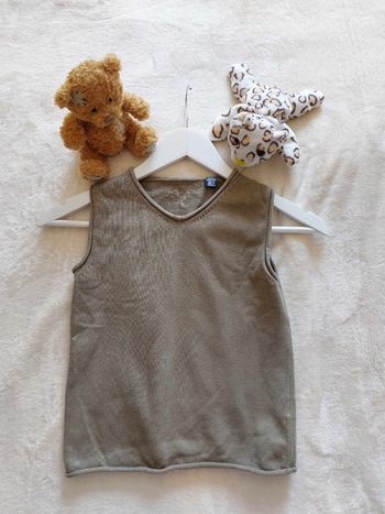 Pull sans manches 8 ans