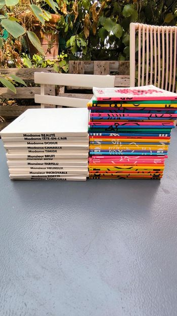 Lot de 43 livres monsieur  madame