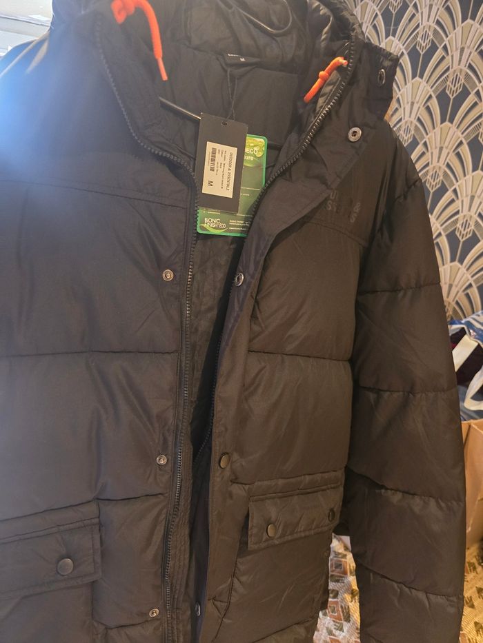 Doudoune noir pour homme Taille M de la marque OUTDOOR - photo numéro 2