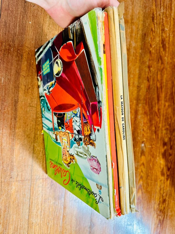 Lot de 5 Caroline Grands albums Hachette EO anciens livres bd - photo numéro 5