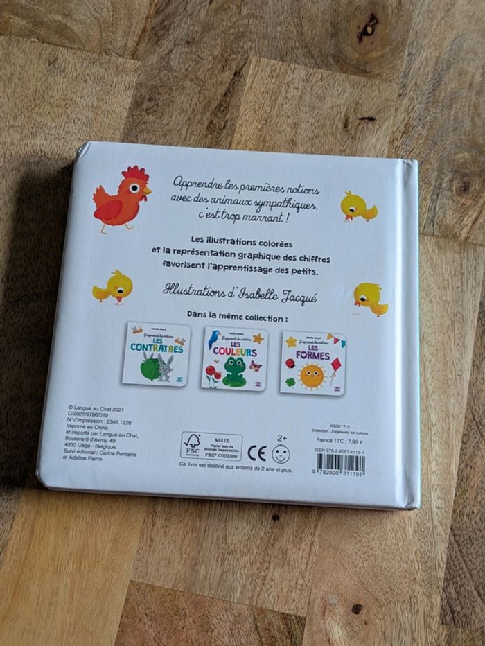 Album cartonné "Les chiffres" - photo numéro 2