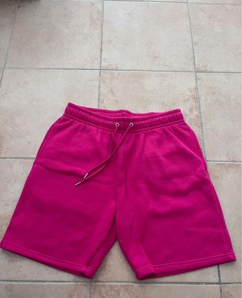 Short survêtement rose
