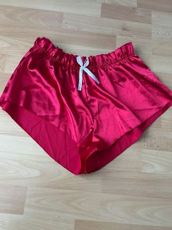 Shein : short en satin (pyjamas)