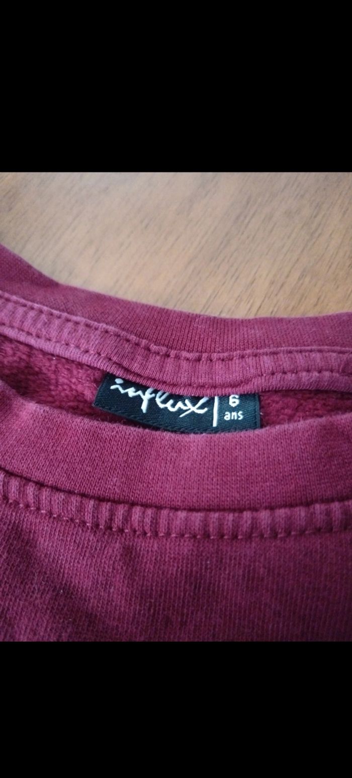 Pull bordeaux - photo numéro 2