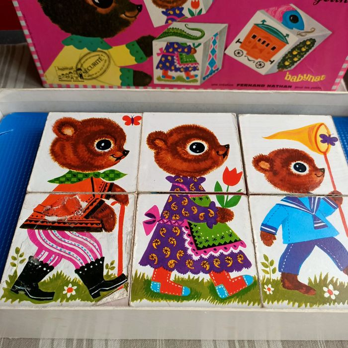 Jolis cubes géants vintage - photo numéro 3