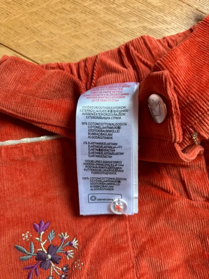 Short velours Sergent Major 8 ans - Porté 1 fois - photo numéro 7