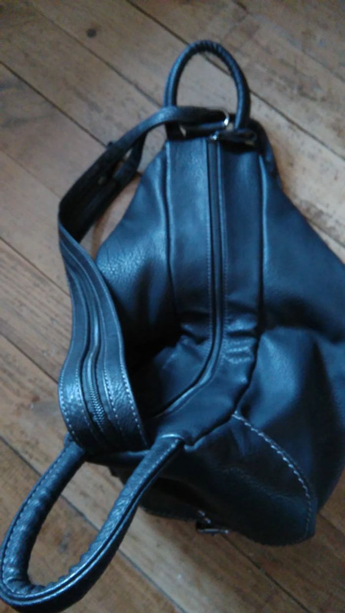 Sac à dos sac à main noir - photo numéro 6