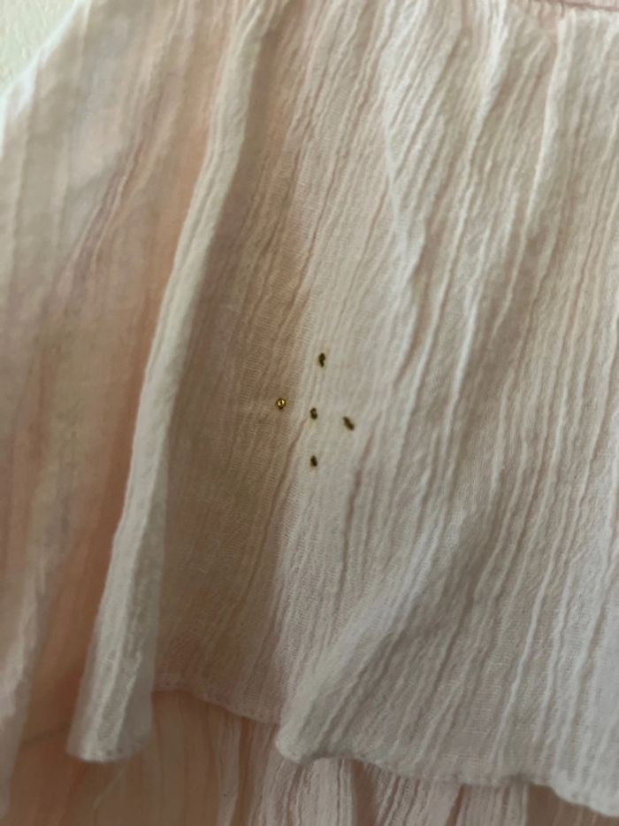 Tunique à volants coton creponné sans manches 12 ans - Bonpoint - photo numéro 2