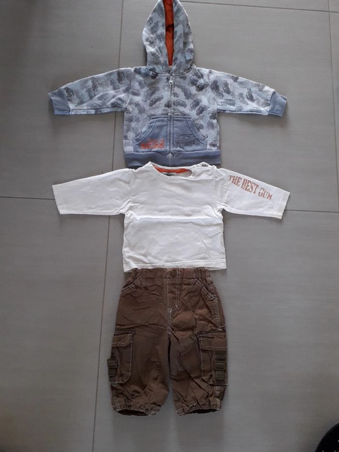 Tenue garçon 3 pièces 9 mois