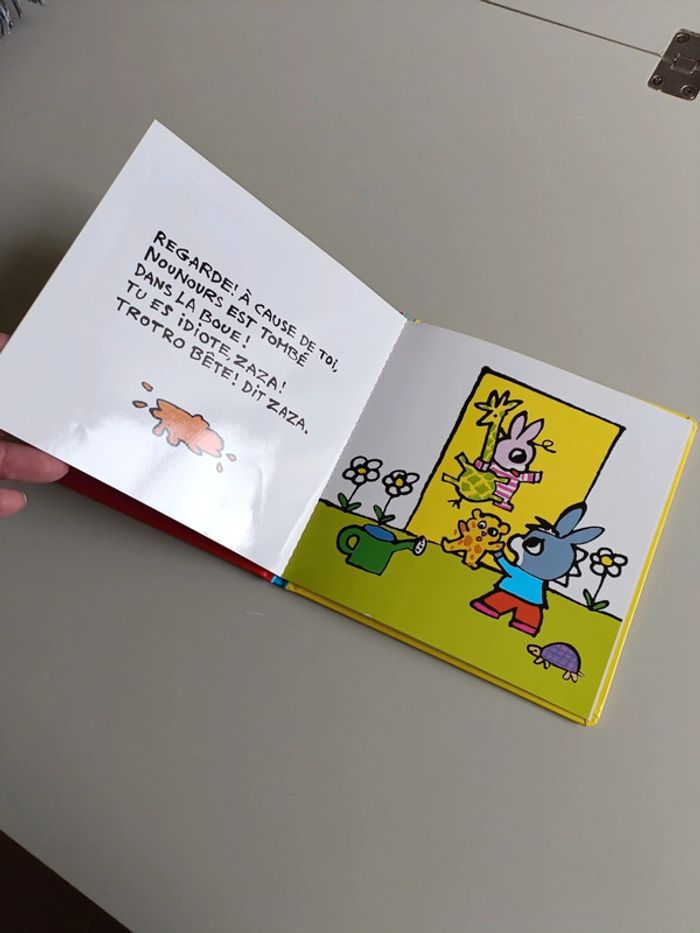 Livre Trotro et Zaza se dispute Gallimard Jeunesse - photo numéro 7